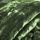 Laura Hill 600gsm Faux Mink Blanket Queen Size Double-sided Throw Rug Large Super Luxurious Soft - Green – view 9