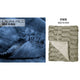 Laura Hill 600gsm Faux Mink Blanket Queen Size Double-sided Throw Rug Large Super Luxurious Soft - Blue – view 7