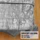Laura Hill Mink Blanket Double Sided Queen Size Soft Plush Bed Faux Throw Rug 220 X 240cm – view 7