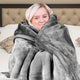 Laura Hill Mink Blanket Double Sided Queen Size Soft Plush Bed Faux Throw Rug 220 X 240cm – view 9