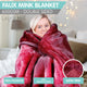 Laura Hill Mink Blanket Double Sided Queen Size Soft Plush Bed Faux Throw Rug 220 X 240cm – view 7