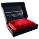 Laura Hill Double-sided Large 220 X 240cm Faux Mink Throw Rug Blanket 800-gsm Heavy - Red – view 3