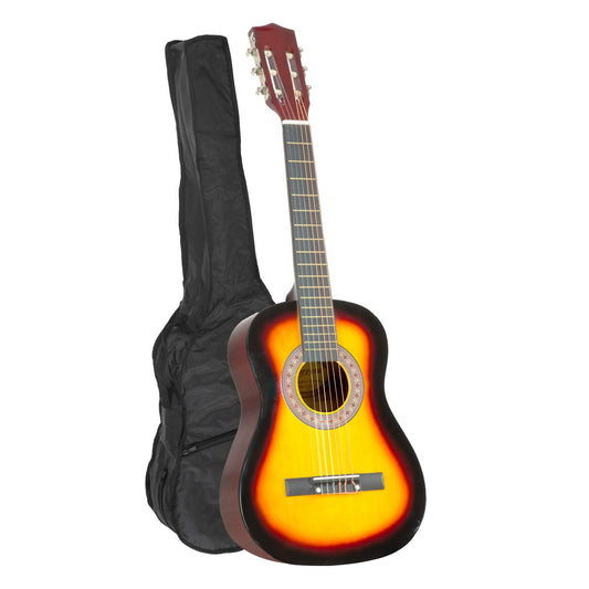 Karrera 34in Acoustic Wooden Childrens Guitar - Sunburst – view 2