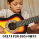 Karrera 34in Acoustic Wooden Childrens Guitar - Sunburst – view 6