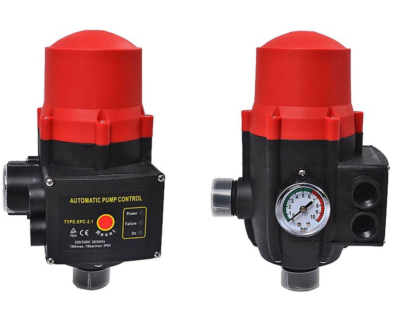 HydroActive 240V Electric Water Pump Controller, IP65, 10A, 1.5-3 Bar, CE Certified