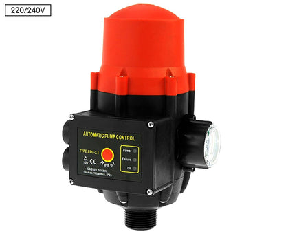 HydroActive 240V Electric Water Pump Controller, IP65, 10A, 1.5-3 Bar, CE Certified