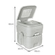 Wallaroo 20L Portable Toilet V240-PTL-MAS-20L-001, Press Flush Pump, Double-Sealed Valve, Durable PE/ABS – view 2