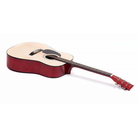 Karrera 41in Acoustic Wooden Guitar String Music Instrument – view 2 - Auzzistore