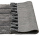 Cotton Fringe Tufted Non-Slip Bathmat Charcoal Grey – view 2