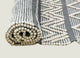 Boho Style Hand Loomed Recycle Cotton Wool Woven Design Rug 150 x 200 cm – view 2