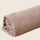 Woven Natural Pink Bed Throw with Tassel 150 x 200 cm – view 2