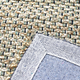 Hand Braided Jute Runner with Green Textured Weave 50 x 120 cm – view 3