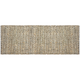 Hand Braided Jute Runner with Green Textured Weave 50 x 120 cm – view 2