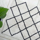 Soft Cotton Bath Rug Tufted Jacquard Design – view 2
