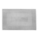 Microfiber Soft Non Slip Bath Mat Check Design (Grey)