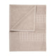 Microfiber Soft Non Slip Bath Mat Check Design (Taupe) – view 2