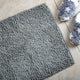 Microfiber Shower & Bathroom Bath Mat Non Slip Soft Pile Design (Beige) – view 2