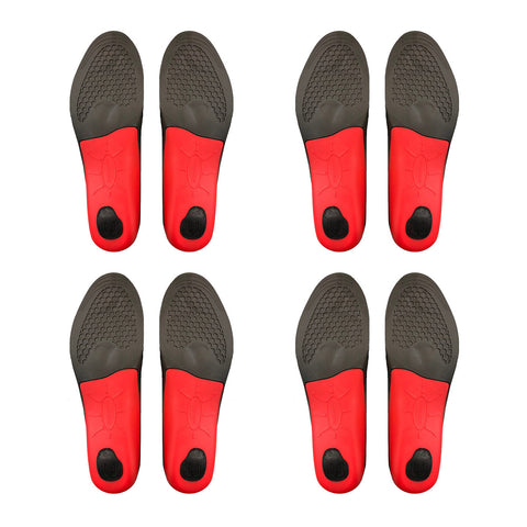 4X Pair Full Whole Insoles Shoe Inserts M Size Arch Support Foot Pads - Auzzistore
