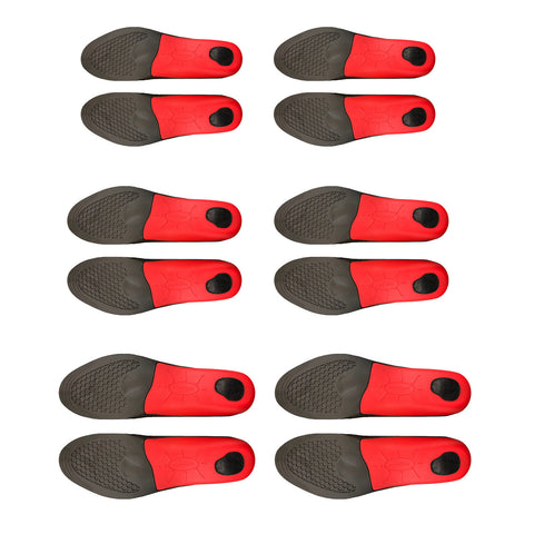 2X Set Full Whole Insoles Shoe Inserts 3-Size Combo Arch Support Foot Pads - Auzzistore