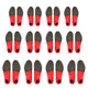 4X Set Full Whole Insoles Shoe Inserts 3-Size Combo Arch Support Foot Pads