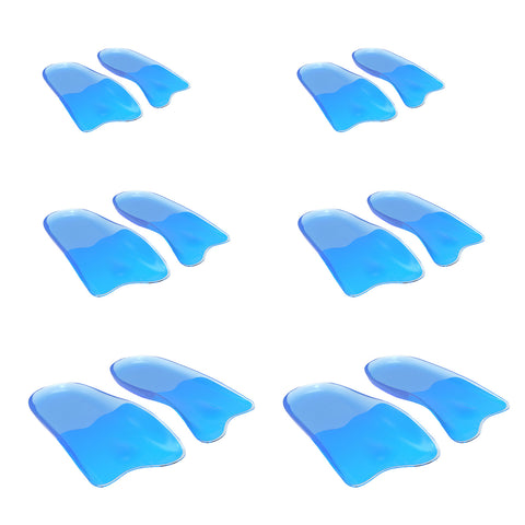 2X Set Half Insoles Shoe Inserts 3-Size Combo Gel Arch Support Foot Pad - Auzzistore