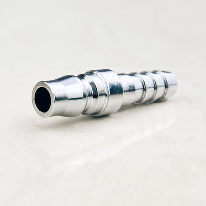 Dynamic Power 10x 1/4" Nitto Type Male Air Coupler Fitting, High Flow Steel, Silver