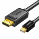 UGREEN 10477 Mini DisplayPort Male to DisplayPort Male 1.5m