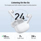 UGREEN HiTune T3 Wireless Earbuds, ANC, 10mm Driver, 7H Playtime, Bluetooth 5.3, USB-C Charging, White – view 2
