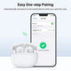 UGREEN HiTune T3 Wireless Earbuds, ANC, 10mm Driver, 7H Playtime, Bluetooth 5.3, USB-C Charging, White – view 9