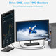 BENFEI 344GY-5M HDMI to DisplayPort Unidirectional 4K Active Cable with USB Powered 5M – view 7