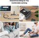 BENFEI 393GY-2M USB3.0 Male to Female Extension cable Nylon Braided 2M – view 4
