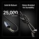 BENFEI 405GY-1.5M USB B to USB C Printer Cable, Nylon Braided, Premium Aluminium Alloy Case 1.5M – view 8