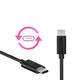 CHOETECH CC0002 USB-C to USB-C Cable USB3.1 Gen2 5V/3A 10 Gbps 1M Black – view 3