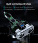 CHOETECH TC0020 45W 2 Sockets + 2x USB-C + 1x USB-A Cigarette Lighter Splitter – view 10