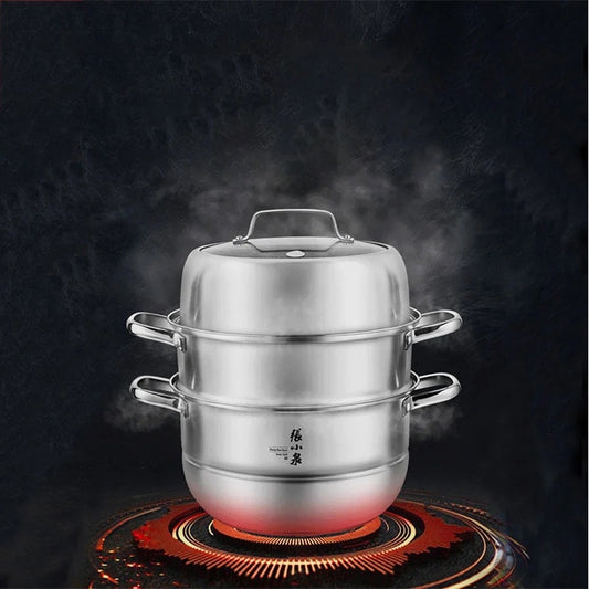 Zhang Xiao Quan 28cm 3-Tier Steamer – view 2
