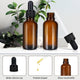 20ml (5 Pack) Amber Glass Dropper Bottle Liquid Essential Oils Bottle Bottles Leakproof Glass Tincture Bottles – view 2