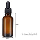 5ml (5 Pack) Amber Glass Dropper Bottle Liquid Essential Oils Bottle Bottles Leakproof Glass Tincture Bottles – view 5