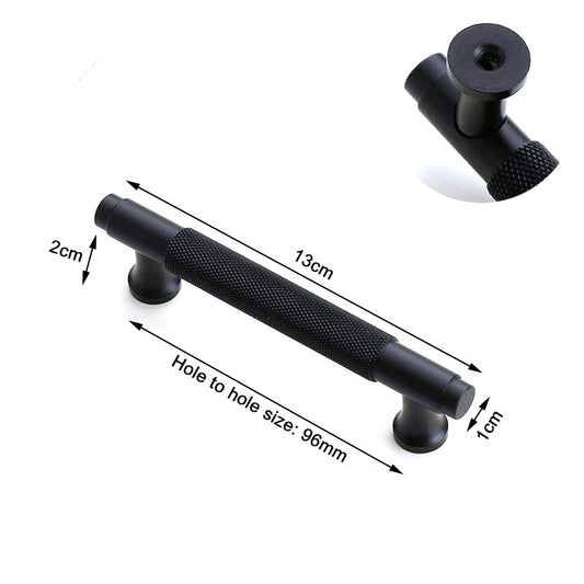 Black Furniture Door Kitchen Cabinet Handle Handles Pull Pulls Cupboard 96mm – view 2