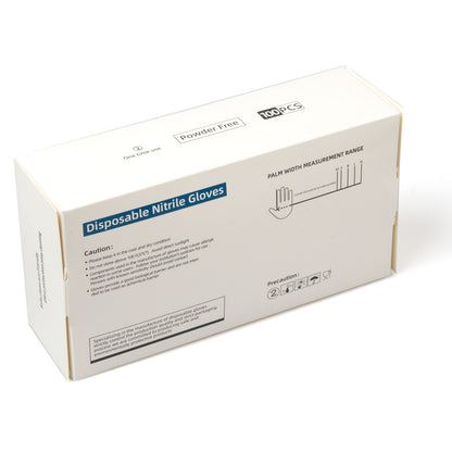 Super Strong 6 Mil Nitrile Gloves, Latex-Free, Textured Grip, 100 Pack, Small Size, V324-HO-GLOVESM