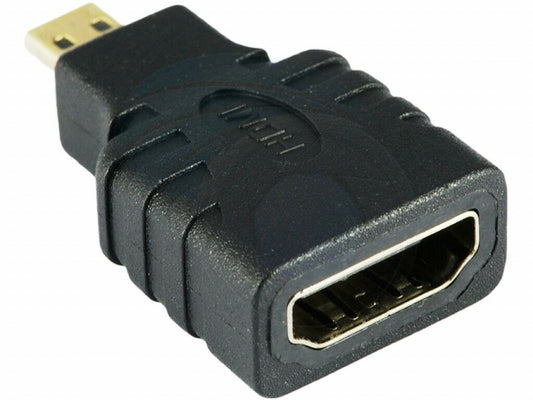Micro HDMI Male TO HDMI Female Adapter convertor – view 2 - Auzzistore