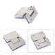 Shower Glass Door Gate Hinge 304 Stainless Steel 180 Degrees Polished Chrome Finish – view 3