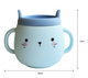 Whisker Wonderland Innovative Hydroponic Cat Grass Growing Mug - Blue | Soil-Free, Digestion & Hairball Aid, Eco-Friendly Silicone, Reusable – view 2