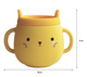 Whisker Wonderland Innovative Hydroponic Cat Grass Growing Mug - Yellow | Soil-Free, Digestion & Hairball Aid, Eco-Friendly Silicone, Reusable – view 2