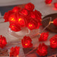 Red Rose battery string fairy light - party night light wedding decoration – view 7