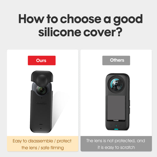 STARTRC Silicone Protective Case for Insta360 One X3 Camera Acessories Soft – view 2
