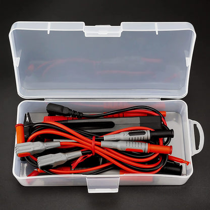 KAIWEETS V413-KET01 Silicone Test Leads Kit CAT III 1000V CAT IV 600V with Alligator Clips & Needle Probe