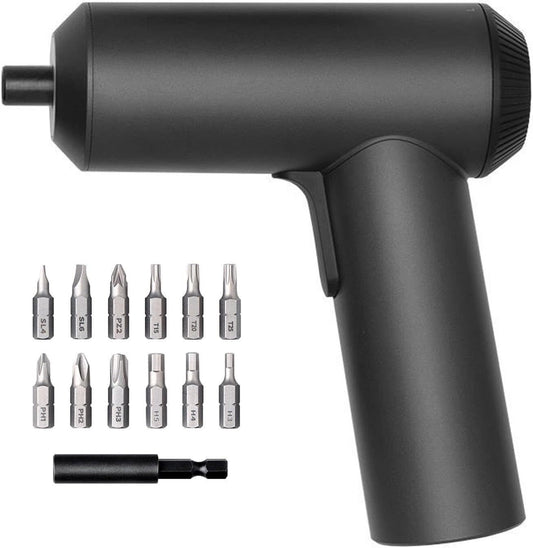 Xiaomi Mijia 3.6V Cordless Screwdriver 2000mAh, 5N.m Torque, 12 S2 Bits, Magnetic Motor, USB-C Charging