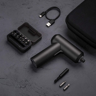 Xiaomi Mijia 3.6V Cordless Screwdriver 2000mAh, 5N.m Torque, 12 S2 Bits, Magnetic Motor, USB-C Charging