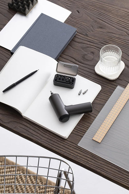 Xiaomi Mijia 3.6V Cordless Screwdriver 2000mAh, 5N.m Torque, 12 S2 Bits, Magnetic Motor, USB-C Charging