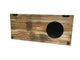 Wall Clock - Frying Pan On Recycled Wood – view 3